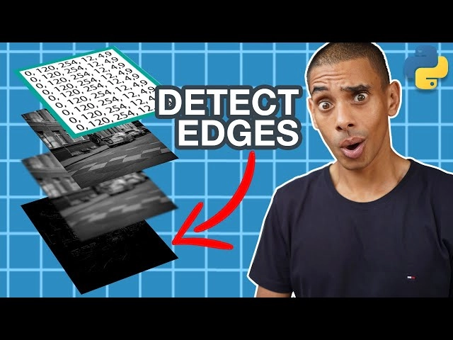 Detect Edges with OpenCV and Python - Computer Vision Tutorial